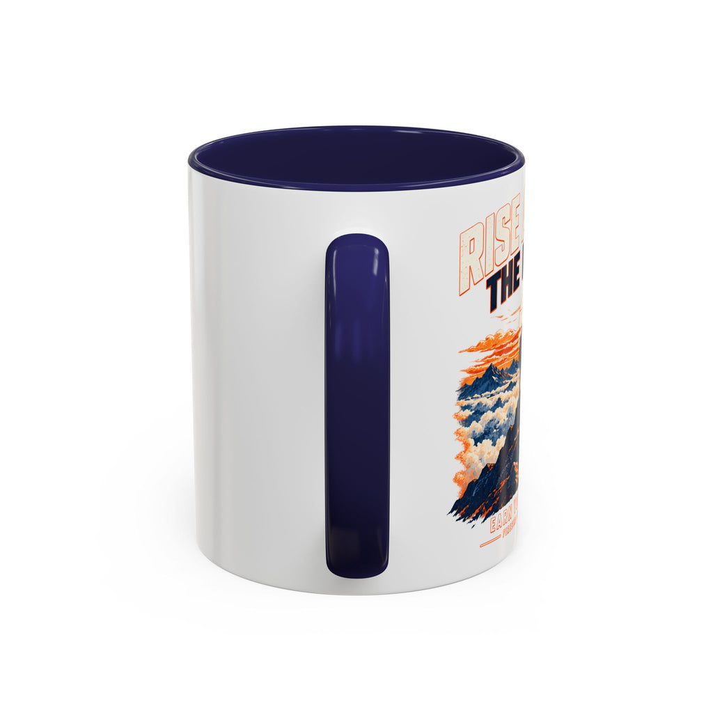 Mountain Sunrise Accent Coffee Mug - Scenic Nature Coffee Cup (11/15oz)
