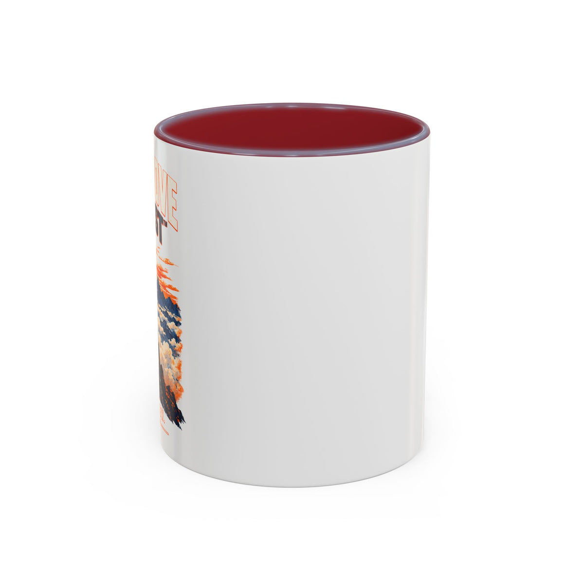 Mountain Sunrise Accent Coffee Mug - Scenic Nature Coffee Cup (11/15oz)