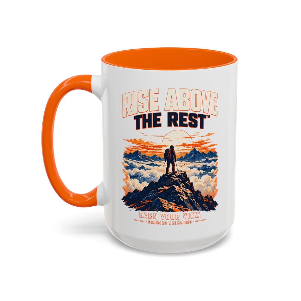 Mountain Sunrise Accent Coffee Mug - Scenic Nature Coffee Cup (11/15oz)