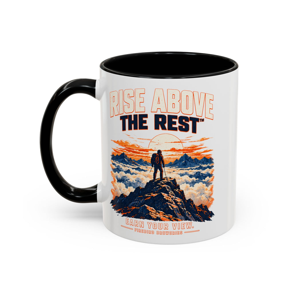 Mountain Sunrise Accent Coffee Mug - Scenic Nature Coffee Cup (11/15oz)