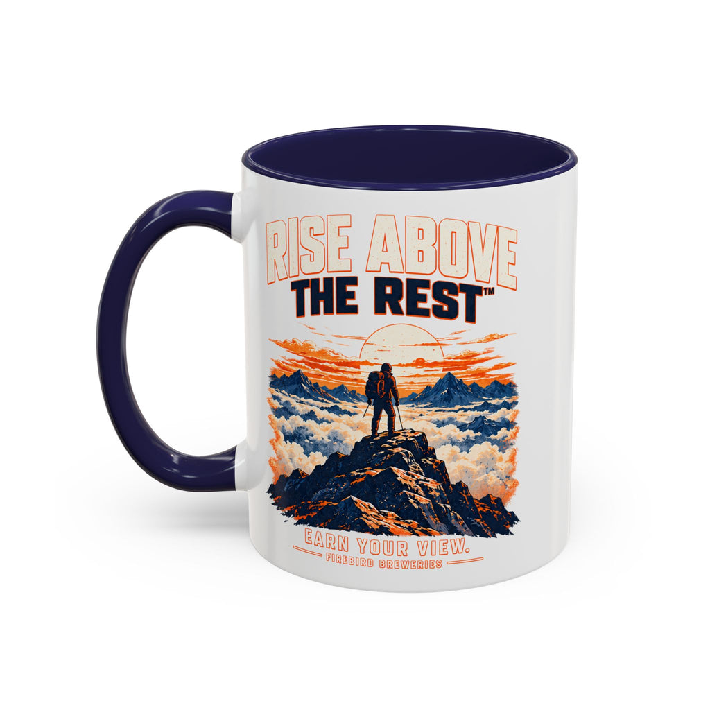 Mountain Sunrise Accent Coffee Mug - Scenic Nature Coffee Cup (11/15oz)