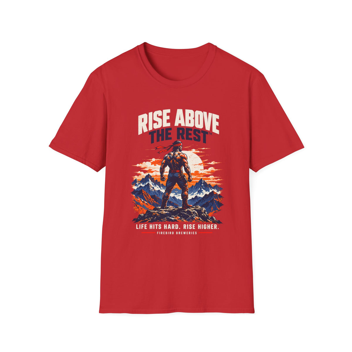 Adventure Seeker T-Shirt — 'Trail Conqueror' Mountain Hiker Graphic