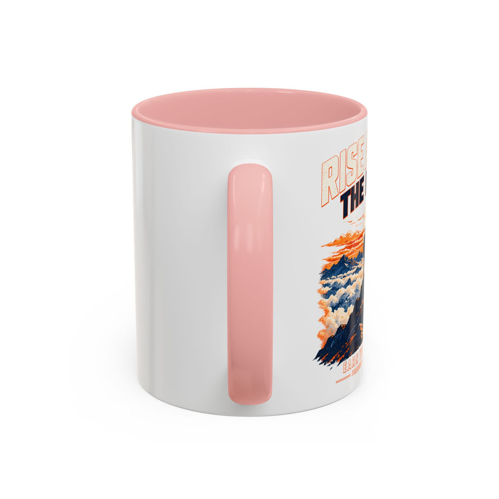 Mountain Sunrise Accent Coffee Mug - Scenic Nature Coffee Cup (11/15oz)