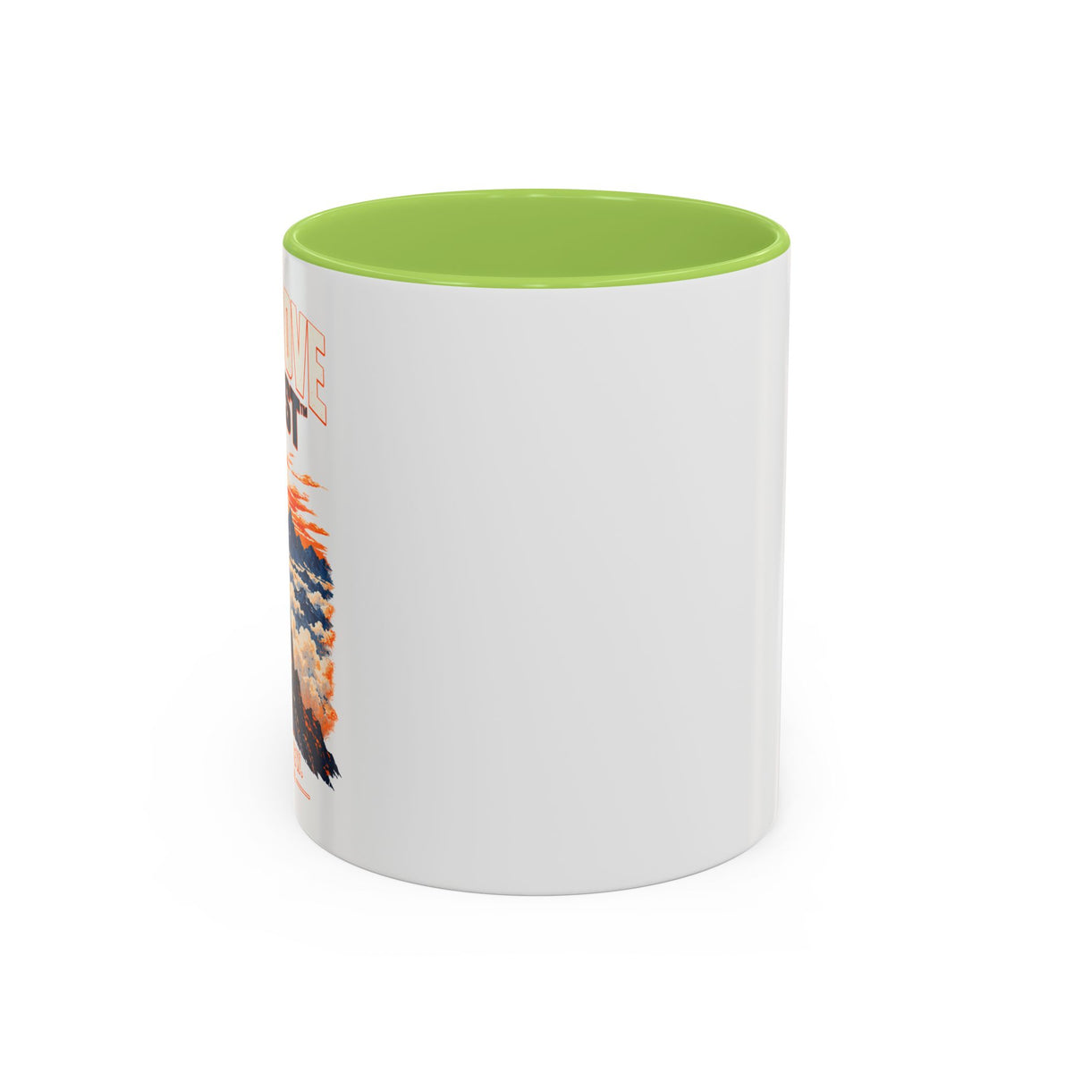 Mountain Sunrise Accent Coffee Mug - Scenic Nature Coffee Cup (11/15oz)