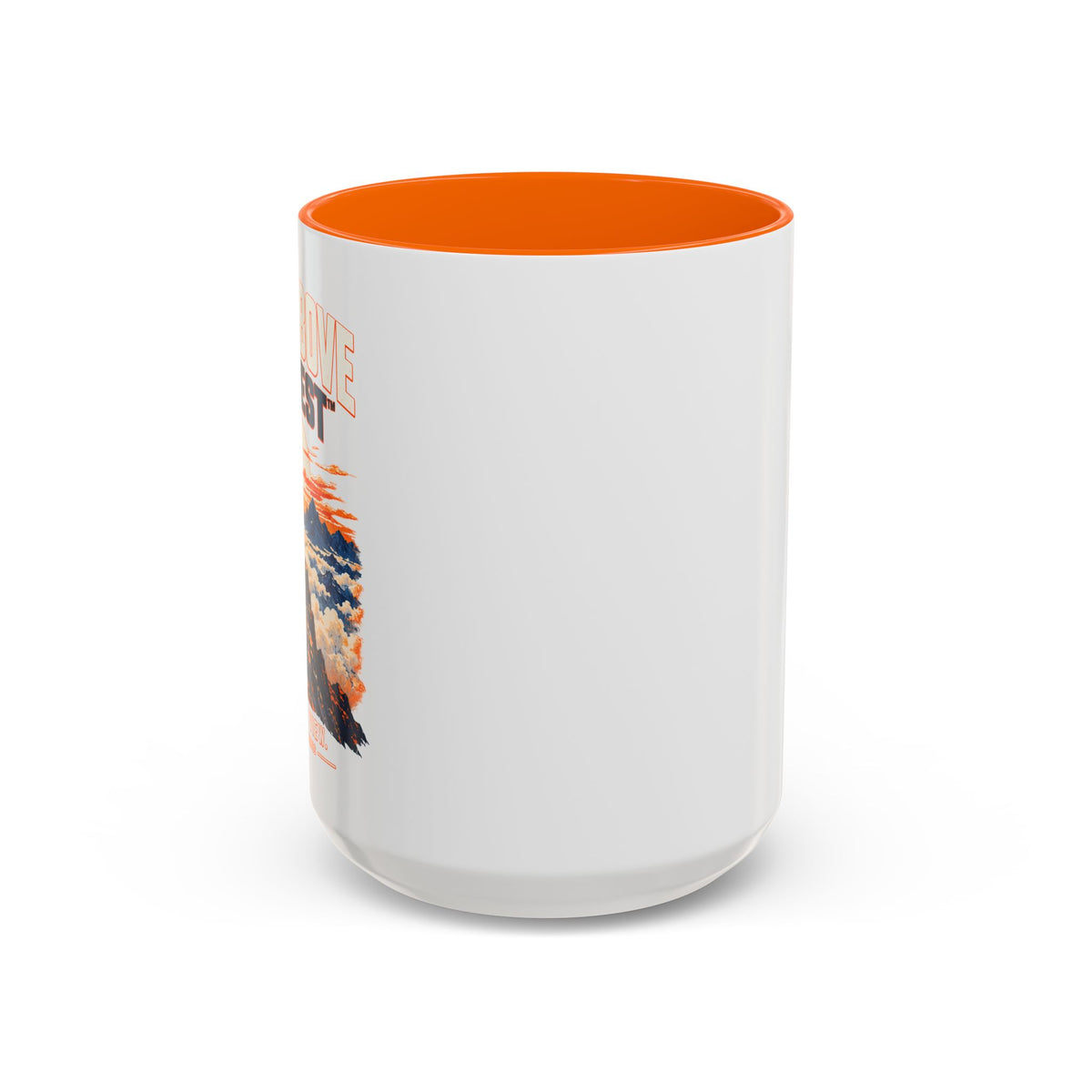 Mountain Sunrise Accent Coffee Mug - Scenic Nature Coffee Cup (11/15oz)