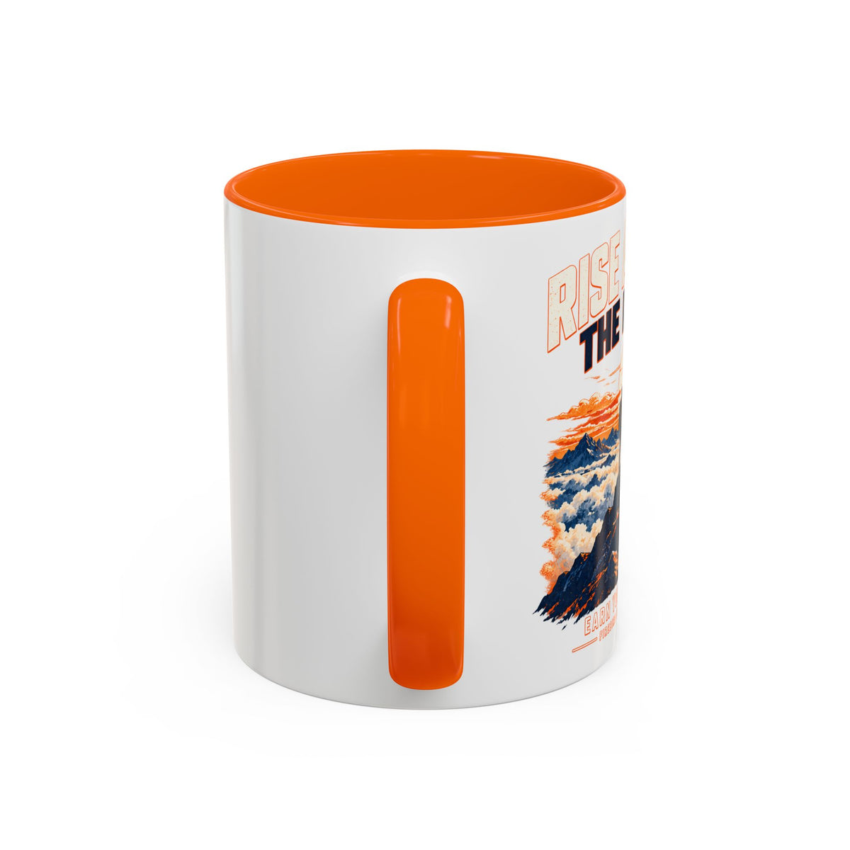 Mountain Sunrise Accent Coffee Mug - Scenic Nature Coffee Cup (11/15oz)