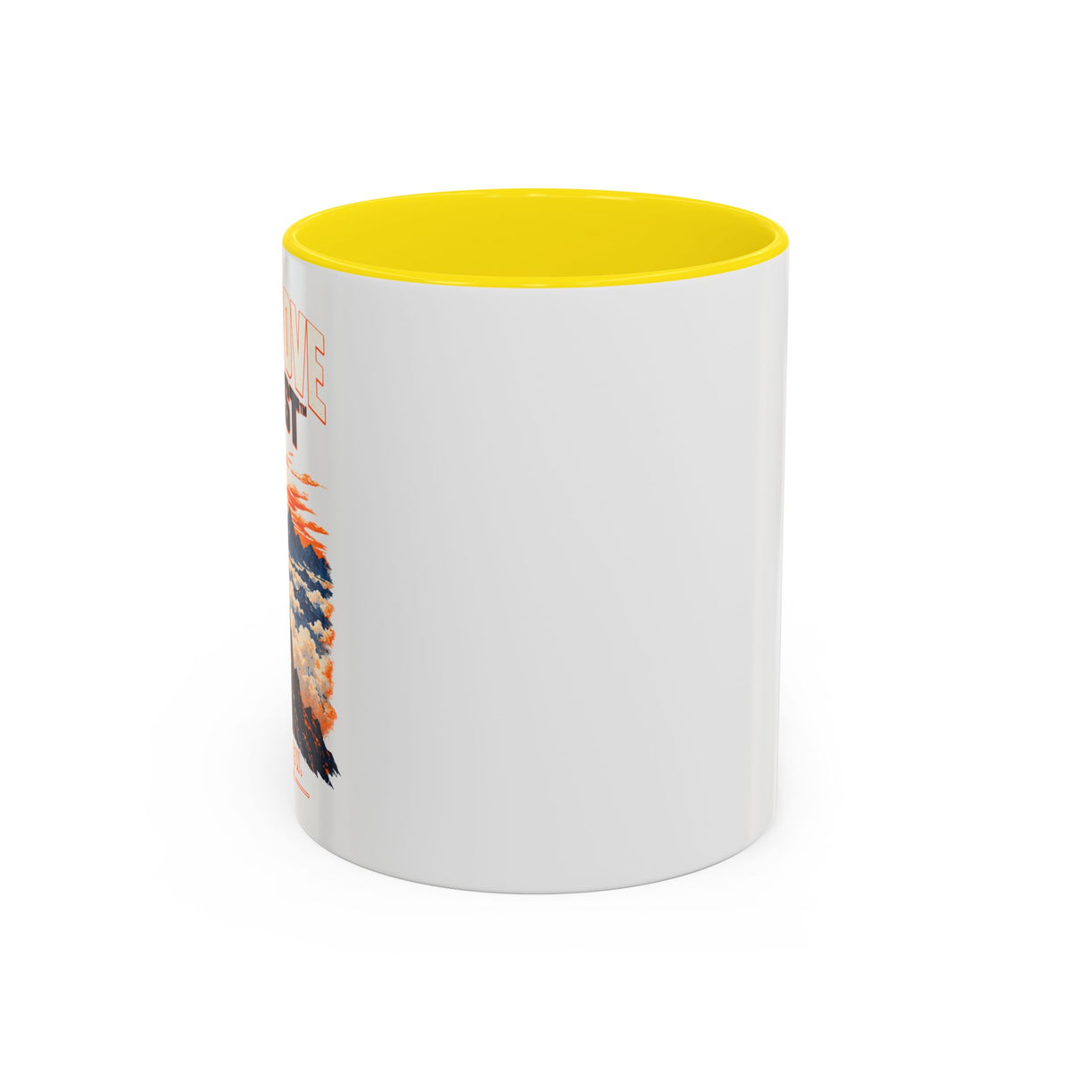 Mountain Sunrise Accent Coffee Mug - Scenic Nature Coffee Cup (11/15oz)