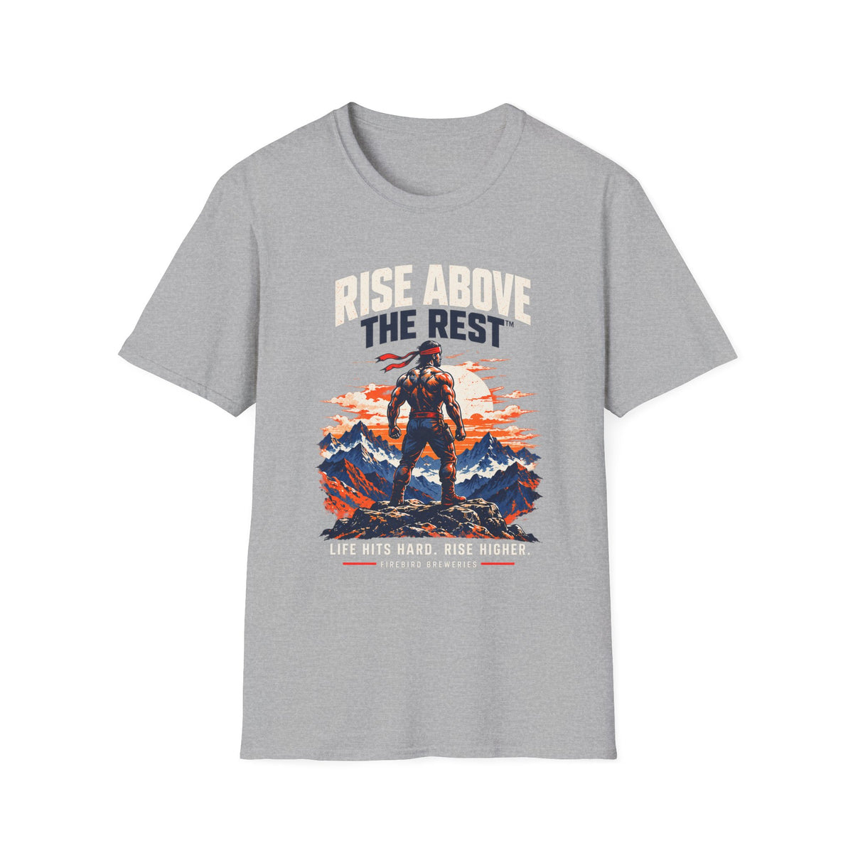 Adventure Seeker T-Shirt — 'Trail Conqueror' Mountain Hiker Graphic