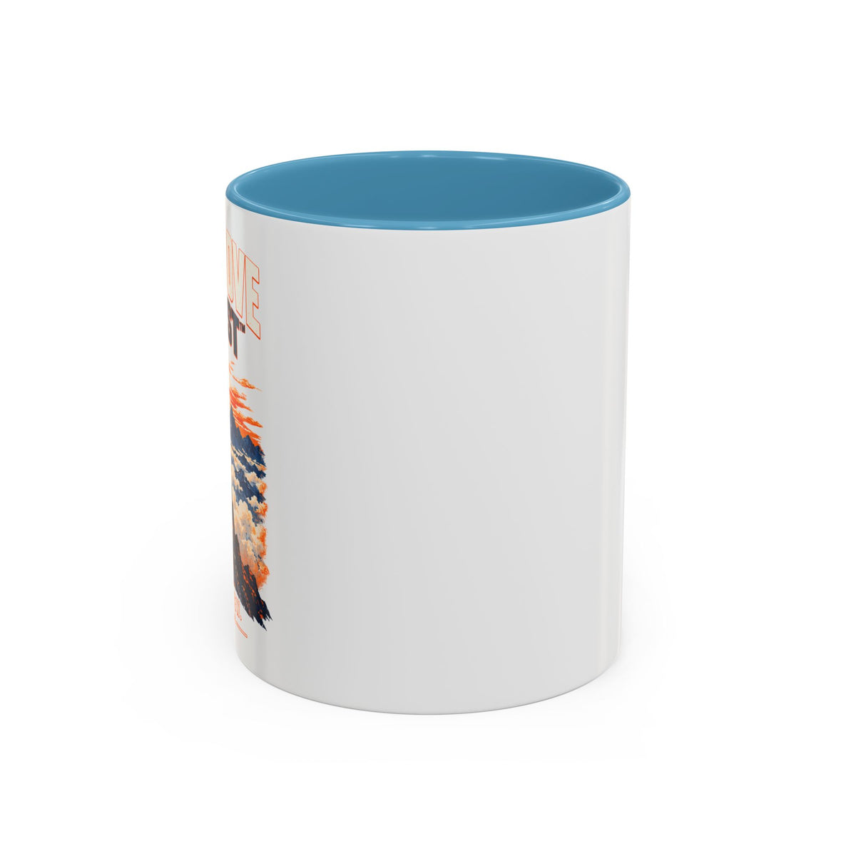 Mountain Sunrise Accent Coffee Mug - Scenic Nature Coffee Cup (11/15oz)