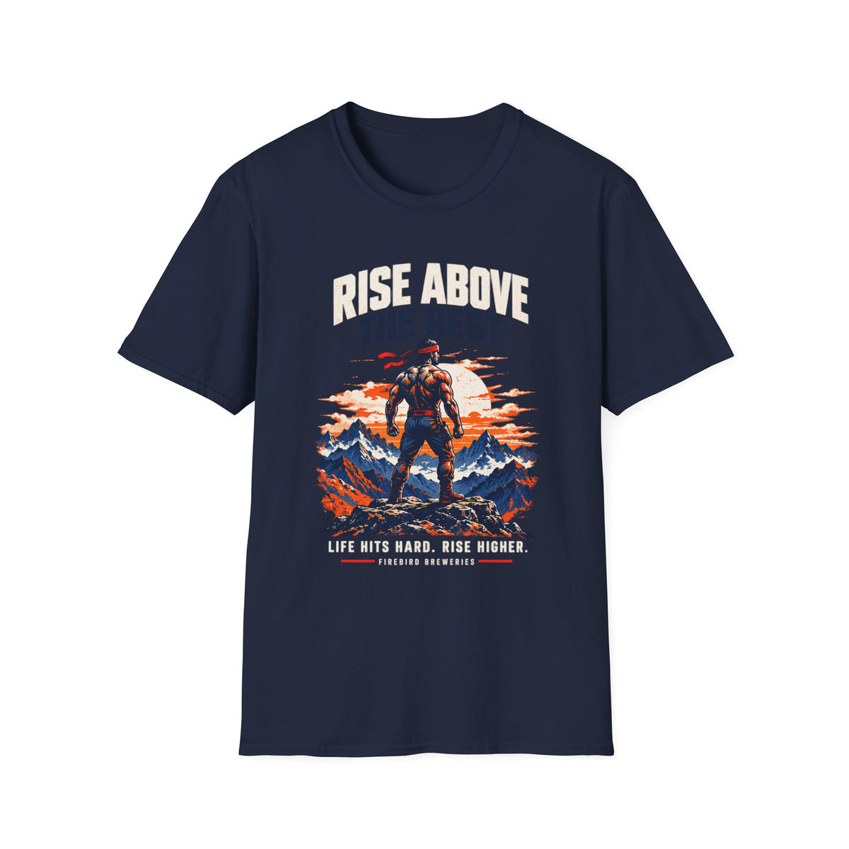 Adventure Seeker T-Shirt — 'Trail Conqueror' Mountain Hiker Graphic
