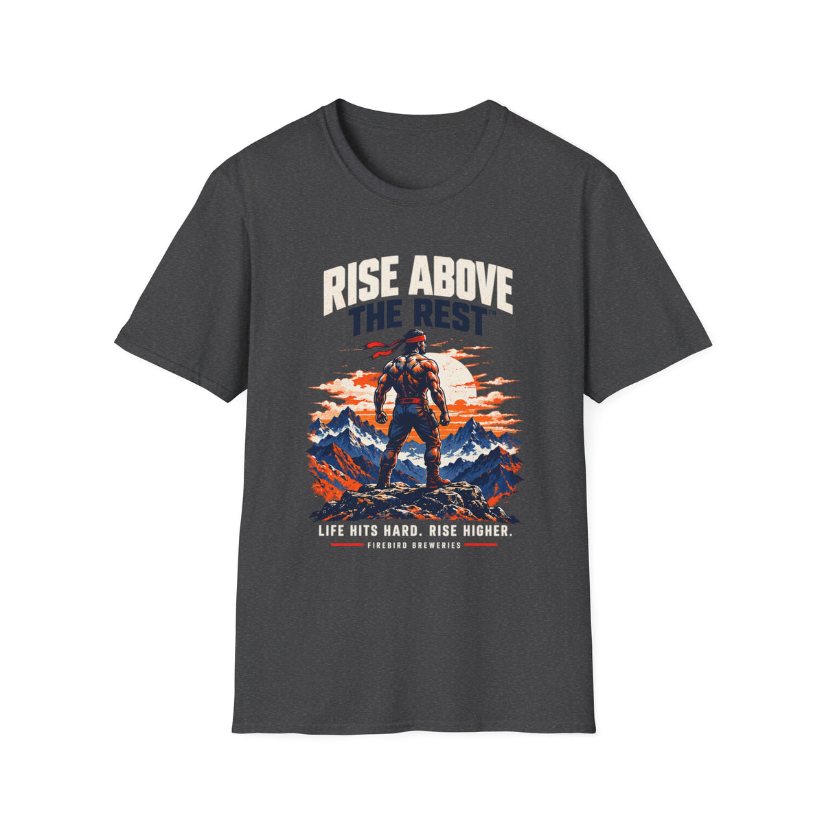 Adventure Seeker T-Shirt — 'Trail Conqueror' Mountain Hiker Graphic