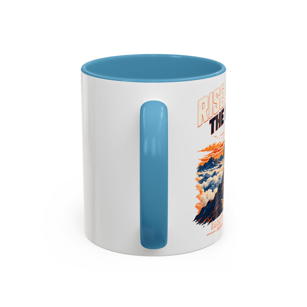 Mountain Sunrise Accent Coffee Mug - Scenic Nature Coffee Cup (11/15oz)