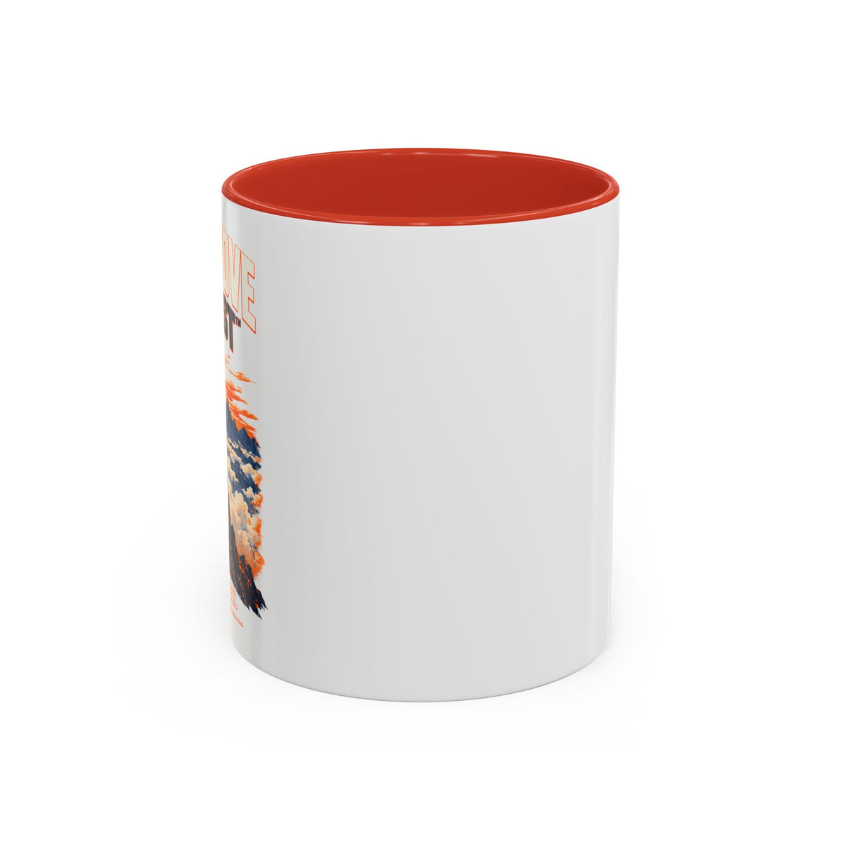 Mountain Sunrise Accent Coffee Mug - Scenic Nature Coffee Cup (11/15oz)
