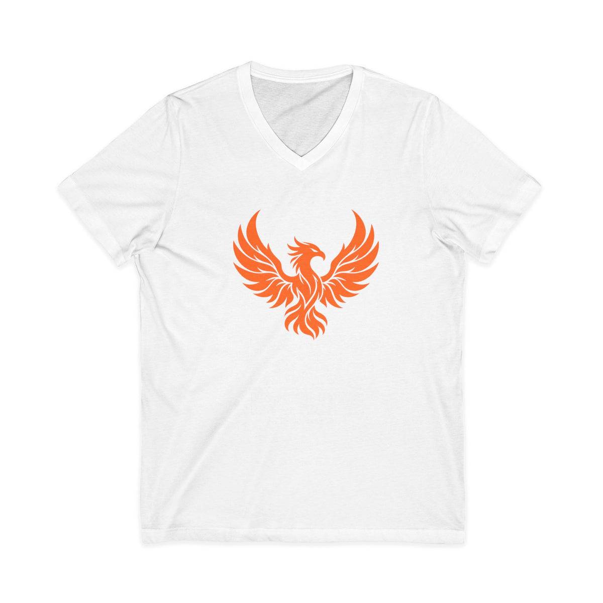 Firebird Adventure V-Neck Tee — Rise Above the Rest™ Mountain Graphic