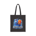 Rise Above the Rest™ Canvas Tote Bag — Beverage Splash Design