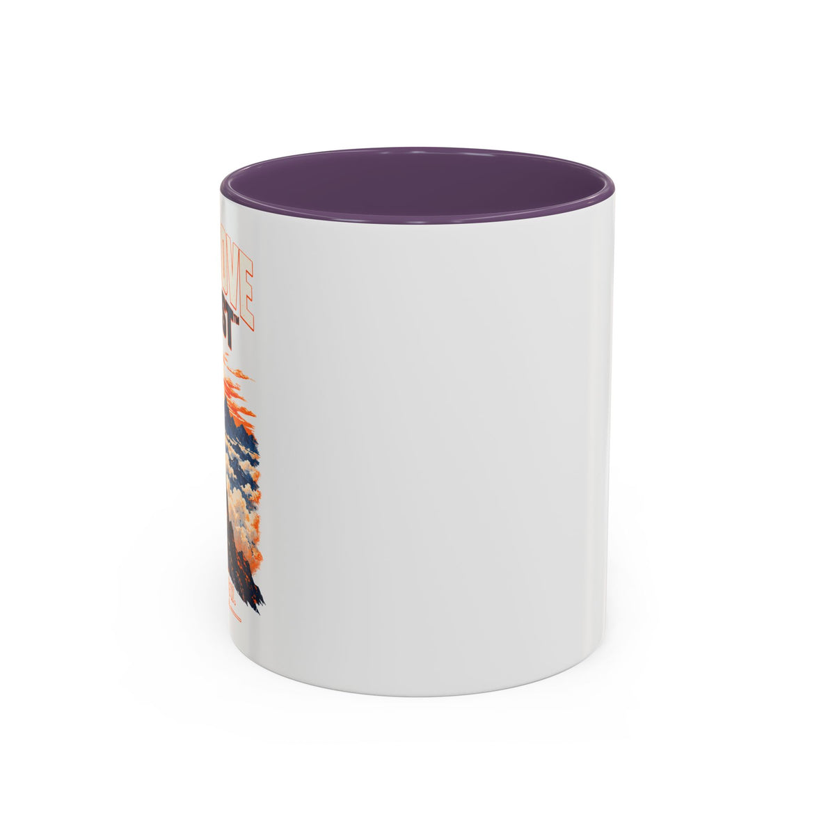 Mountain Sunrise Accent Coffee Mug - Scenic Nature Coffee Cup (11/15oz)