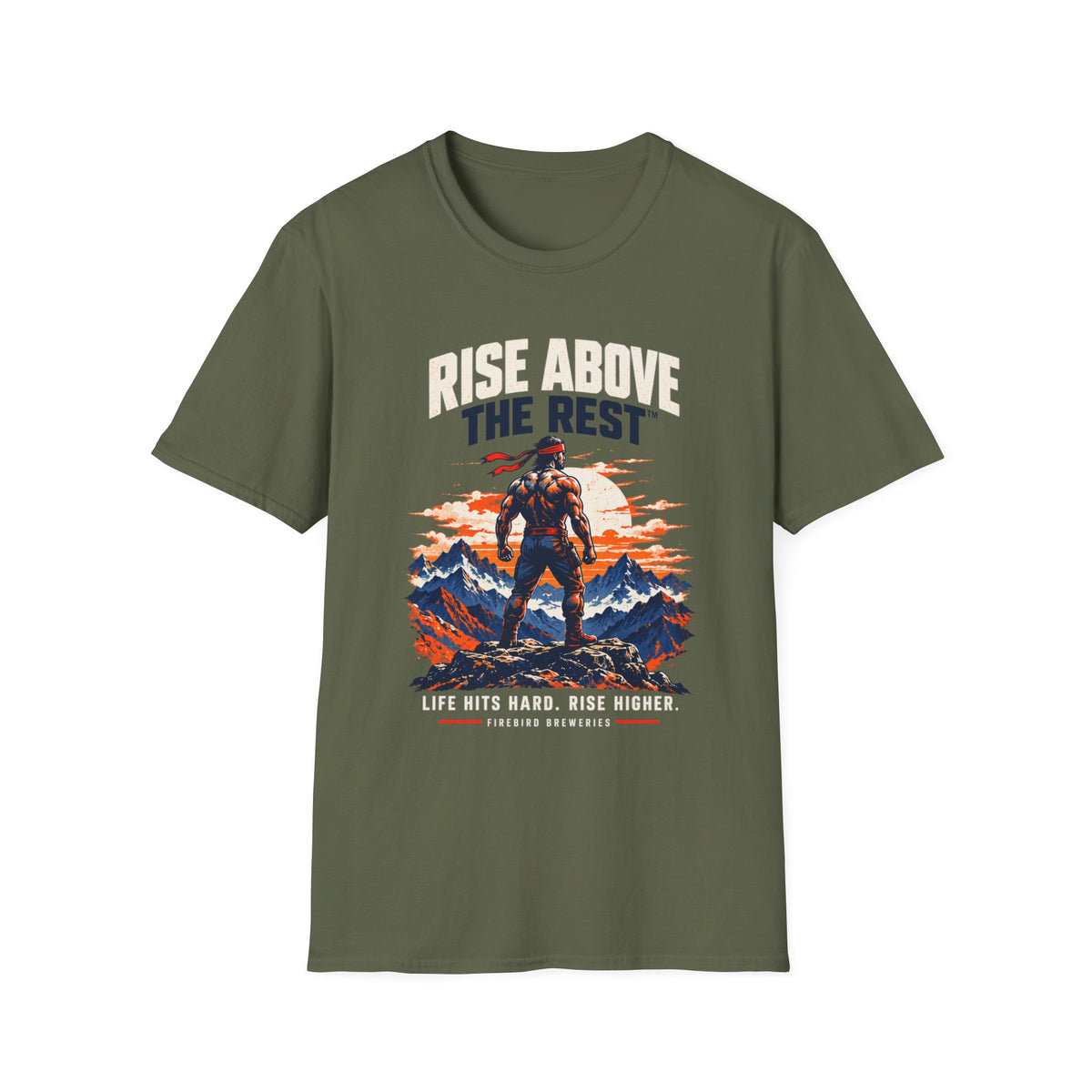 Adventure Seeker T-Shirt — 'Trail Conqueror' Mountain Hiker Graphic
