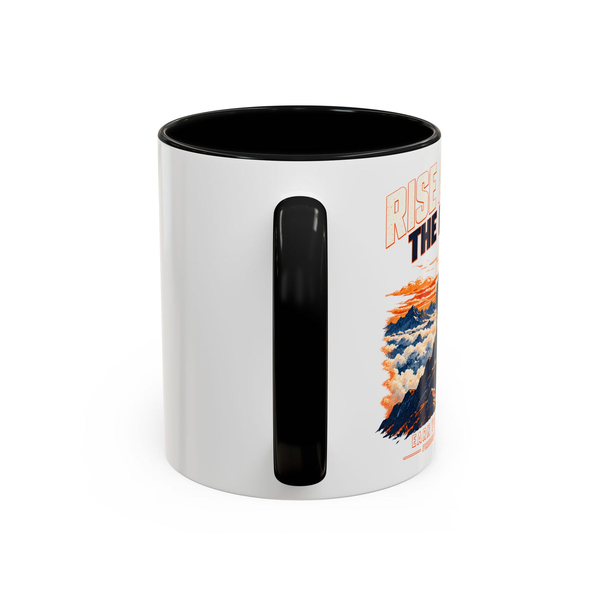 Mountain Sunrise Accent Coffee Mug - Scenic Nature Coffee Cup (11/15oz)