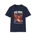 Rise Above the Rest™ Firebird T-Shirt — ‘Your Past Doesn’t Define Your Altitude’ Tee