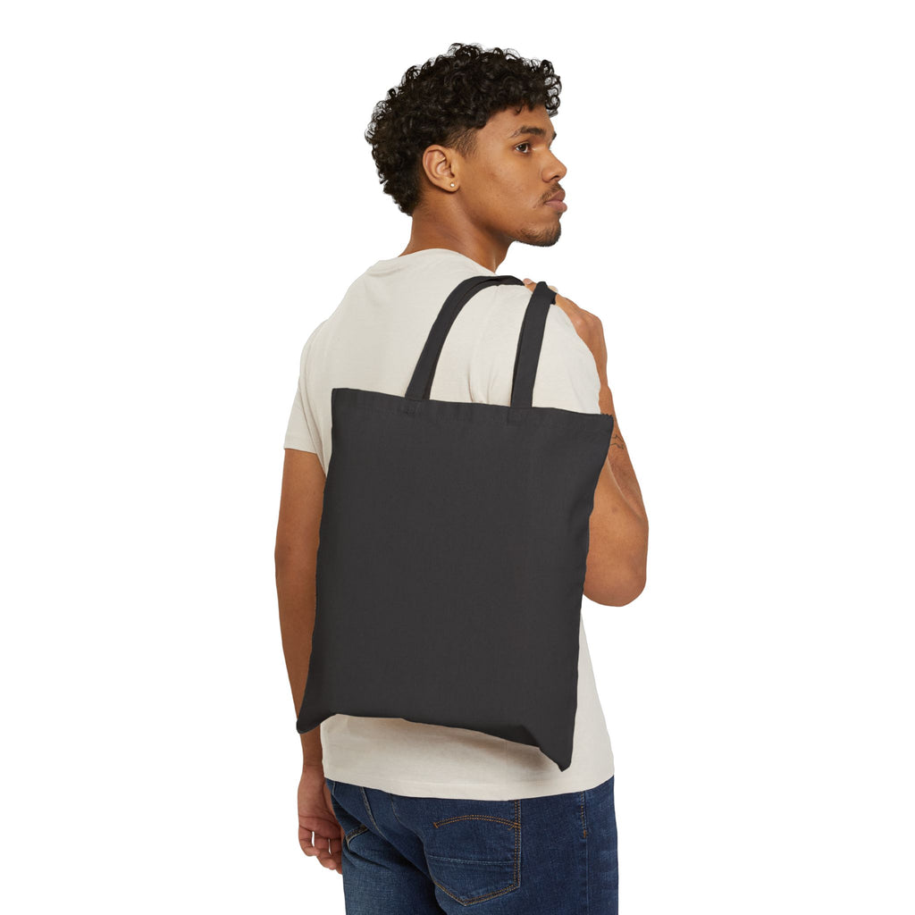 Rise Above the Rest™ Canvas Tote Bag — Beverage Splash Design