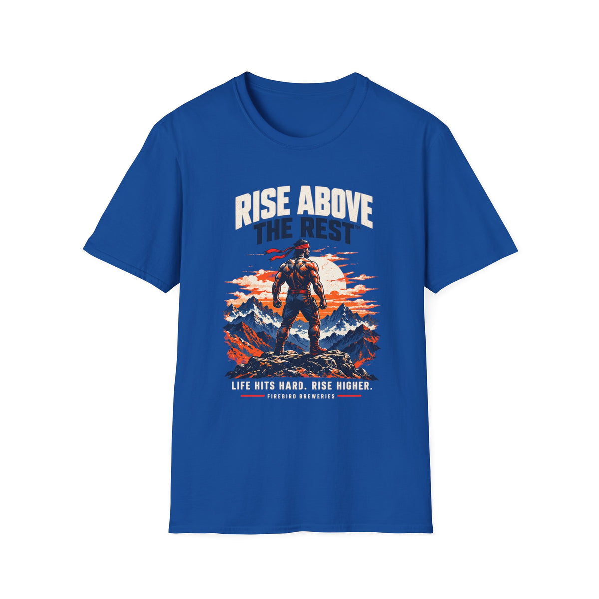 Adventure Seeker T-Shirt — 'Trail Conqueror' Mountain Hiker Graphic