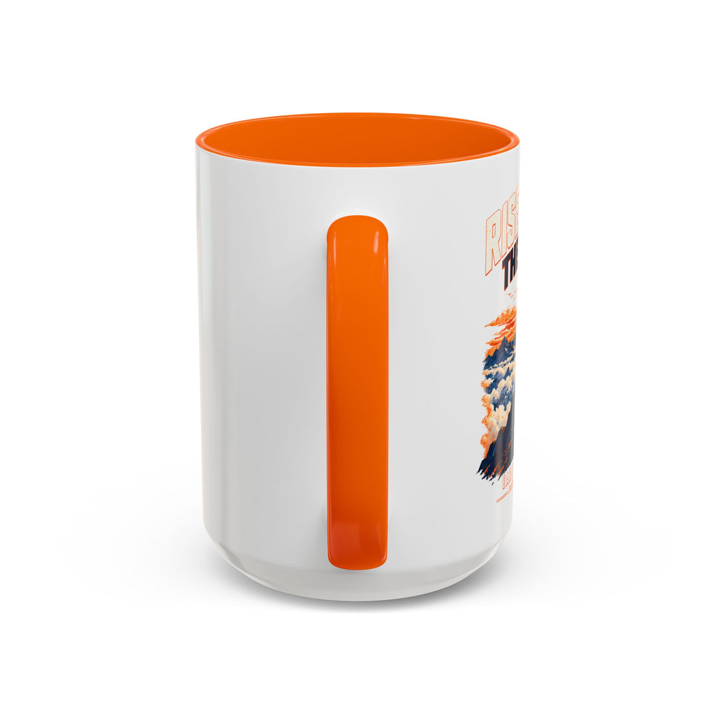 Mountain Sunrise Accent Coffee Mug - Scenic Nature Coffee Cup (11/15oz)