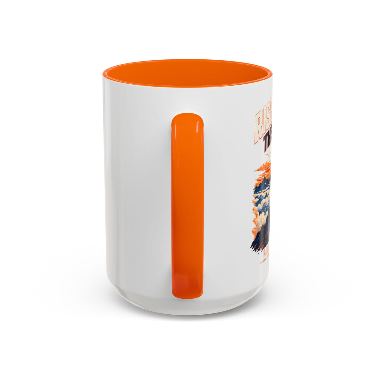 Mountain Sunrise Accent Coffee Mug - Scenic Nature Coffee Cup (11/15oz)